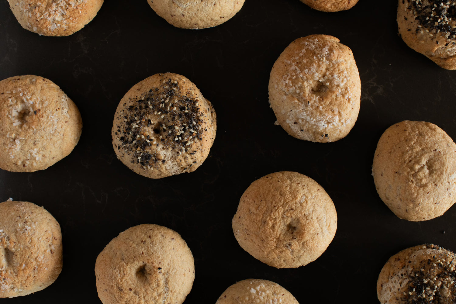 All organic gluten-free bagels